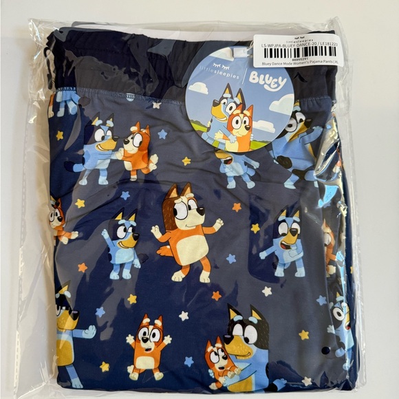 Little Sleepies Bluey Dance Mode Women's Pants - Picture 5 of 5